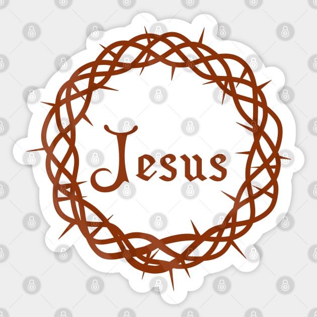 Jesus Sticker by DiegoCarvalho